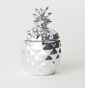 Candle in a ceramic holder hm sale