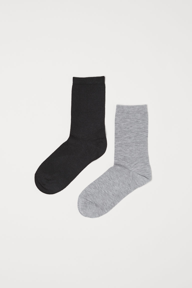 что надеть в H&M 2-pack merino wool socks H&M