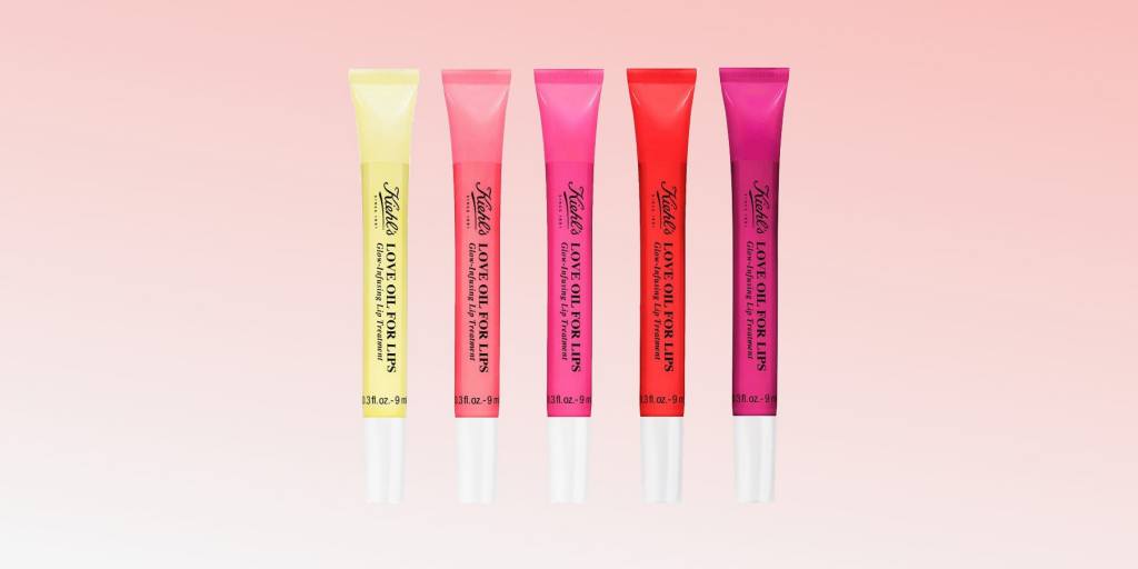 топ 6 продуктов за март красота макияж косметика daryazu pink background kiehls lov oil for lips daryazu-min